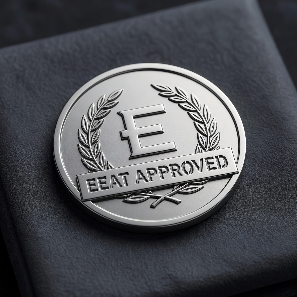 Editorial quality approved by standard authority badge